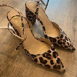 Lulu leopard heels